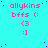Cyan background with pink text 'allykins bffs ( <3 ;)' repeated in a , blue dots scattered across the image