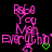 Pixelated pink text and symbols on black background with green heart, two identical frames side-by-side.