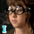 A four- shows a person with brown hair and glasses, with text changing in each to form "I Love Goofy Guys"