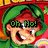 Pixelated character with green hood and red hair displays three sequential expressions: distressed, text overlay, and smiling.