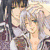 Anime-style characters in various poses including embraces, hugs, and close-ups with heart symbols and text overlays.