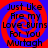 Four identical display red spiral patterns on blue backgrounds with black text reading "Just Like Are my Love Burns For You Murtagh"