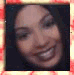 Three distinct facial expressions of a person in a with red and white border, each frame showing different head position and mouth state