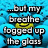 Yellow smiley face icon with blue background and text overlays showing breath fogged glass, new face drawing, and 'Im Yours! Jason Mraz' text.