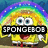 Pixelated Spongebob Squarepants icon with rainbow background and 'SPONGEBOB' text on left, and same character with 'BOX' text on right.