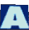 Animated contact sheet of a 3D letter A icon in various orientations and color variations, displayed as a grid of sampled frames on a gray background.