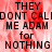 Pixelated text on a red and white background with a gray section, displaying repeated phrases in black block letters.