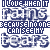 A static digital image composed of repeated text fragments in blue and white, forming a -like pattern with no visible animation or distinct subjects