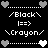 Pixel art animation featuring repeated text and heart symbols on a black background with white and gray elements.
