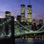 A pixelated image of a ship with two smokestacks against a twilight sky, featuring pink text overlays.