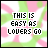 25 pixelated frames showing text "THIS IS EASY AS LIDERS GO" on a green and pink patterned background with visible animation changes in lettering