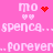Pixelated pink background with repeated text and symbols in white, red, and light pink.