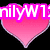 A pink heart-shaped icon with white text partially visible at the top and bottom, and yellow text in the center.