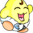 A pixelated cartoon character with yellow hair and a white shirt running on the left side of a contact sheet, next to green text reading "Original Icons .com" on a dark green background.