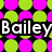 Pixelated text overlays on a repeating pattern of bright pink and lime green circles with black diamond shapes between them.