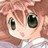 Pixelated anime-style character with large green eyes and light brown hair, next to black background with white text reading 'Anime IM' and 'com'