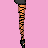 Pixel art contact sheet showing a ballerina character in multiple poses with visible text "Elegant Ballerina" on pink background.