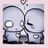 Pixelated icon shows two stick figures kissing under a streetlamp with circular lights, set against a light blue background.