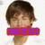 Pixelated image of a person with brown hair and closed eyes, overlaid by red rectangular banner with purple text.