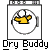 Yellow cartoon hand with white circular palm performs sequential gestures inside gray circular frame on white background.