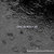 Grayscale pixelated image with dark upper region, scattered light and dark patches, and two horizontal light bands near center and bottom.