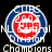Circular blue-and-red logo with 'Cubs' text and a bear cub, surrounded by changing text labels on black background.