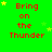 Green background with red text reading "Bring on the Thunder" and scattered yellow stars, partially cropped at bottom right.