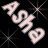 Animated contact sheet showing two frames of a pixelated 'Ayo' text icon with heart symbol, featuring color-inverted animation on black background.
