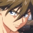 A pixelated anime-style character face on the left side of a contact sheet with black background text reading "Anime IM" and "COM" on the right side.
