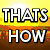 A static image with text "THAT'S HOW ROLLS!" over a yellow, brown, and white background featuring pixelated graphics.