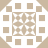 A static pixel art design featuring a central square with four white X-like patterns on a beige background, surrounded by eight beige squares on a white border.