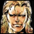 A 48x48 pixel buddy icon featuring a cartoon-style character with blonde hair and a neutral expression, alongside stylized text reading "Anime IM" and "com" on a black background.