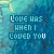 four identical showing a blue-tinted background with pixelated text reading "LOVE HAS WHEN I LOVED YOU" in light blue and white