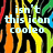 Pixelated static image with white text reading "isn't this icon cool" over a black background with vertical streaks of red, orange, yellow, green, and blue.