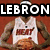 Pixelated split-screen image of a basketball player in two poses with text overlays.