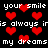 Pixelated red hearts float over repeating white text on a black background, with visible animation changes in heart positions.
