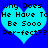 Two identical cyan hearts on a blue background display pixelated text reading "Why Does He Have To Be Sooo Per-fect??" in black font.