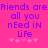 Pixelated text on bright pink background with purple lettering and light pink stars, repeated in two identical sections.