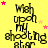 Yellow background with black text reading "Wish upon my shooting star" repeated in a pattern, surrounded by pink and orange stars