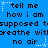 Blue background with black pixelated text repeating 'tell me how i am supposed to breathe with no air' and white star-shaped elements.