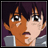 Pixelated anime-style character with brown hair and large eyes, next to text reading 'Anime IM' and 'com' on black background.