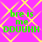Green text on pink background with yellow pattern; four identical display 'bre is me DDUUHH' in pixelated font