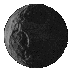 A sequence of 12 grayscale circular frames showing a celestial body's surface transitioning from dark to light and back to dark across three