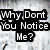 Six distinct text-based arranged in a , each with unique background styles and text content expressing feelings of invisibility and emotional pain