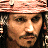 Pixelated image of a person with long hair and headwear, split into four quadrants showing text elements on colored backgrounds.