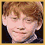Four pixelated headshots arranged in a , each showing the same person with varying hair and facial expressions