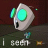 Animated contact sheet showing six sequential frames of a cartoon robot with green eyes and blue accents, displaying text that reads "I seen a squirrel it was doing like this" across the bottom.