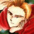 A 48x48 pixel buddy icon featuring a character with orange hair and red clothing on the left, paired with "Anime IM" text in white pixelated font on black background on the right.