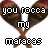 Animated sequence of maracas with text 'you rock my maracas' where red pixels highlight different letters across frames.