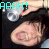 A split-screen image shows a person holding a glass with 'AAAAH!' text in cyan on the left and red on the right, both frames depicting the same pose.